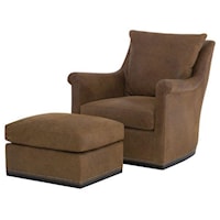 Houston Swivel Chair (Leather Version)