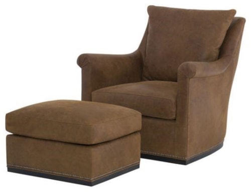 Houston Swivel Chair (Leather Version)