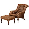 Wesley Hall Accent Chairs and Ottomans Upholstered Chair