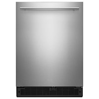 24-inch Wide Undercounter Refrigerator with Towel Bar Handle - 5.1 cu. ft.