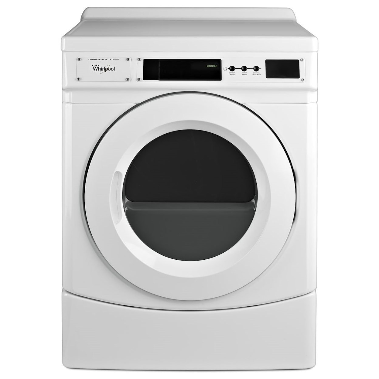 Whirlpool Commercial Front Load Dryers 27" Commercial Electric Front-Load Dryer