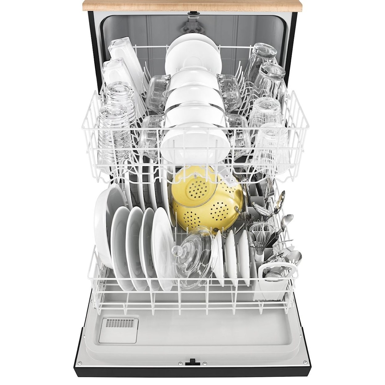Whirlpool Dishwashers - Whirlpool Heavy-Duty Dishwasher with 1-Hour Wash Cycle