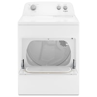 7.0 cu. ft. Top Load Electric Dryer with AutoDry™ Drying System