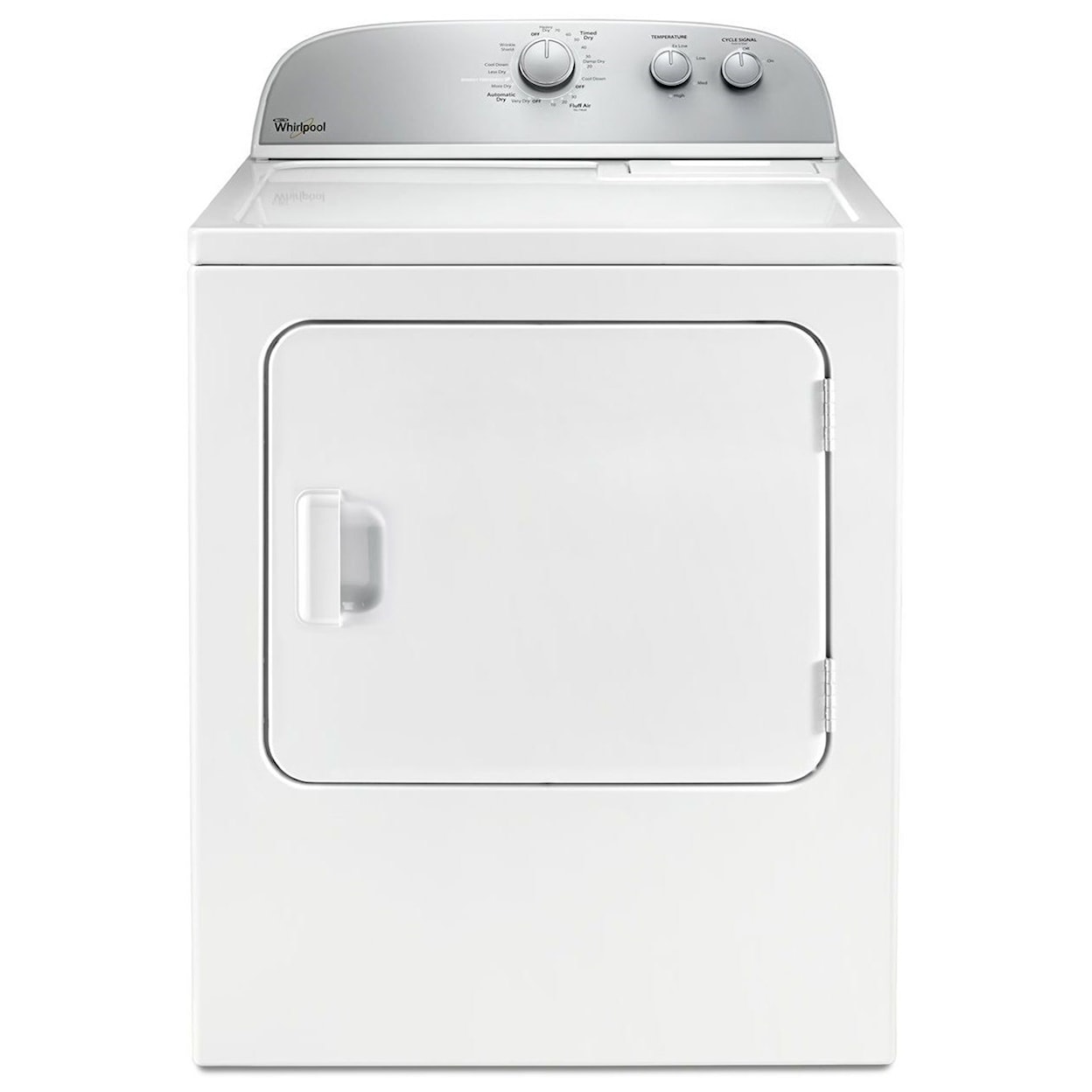 Whirlpool Electric Front Load Dryers 5.9 cu. ft. Top Load Electric Dryer