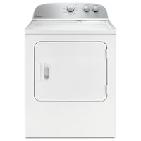 5.9 cu. ft. Top Load Electric Dryer with Flat Back Design