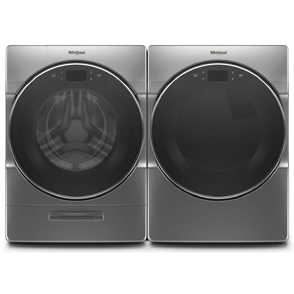 Whirlpool Electric Front Load Dryers 7.4 Cu. Ft. Smart Front Load Electric Dryer