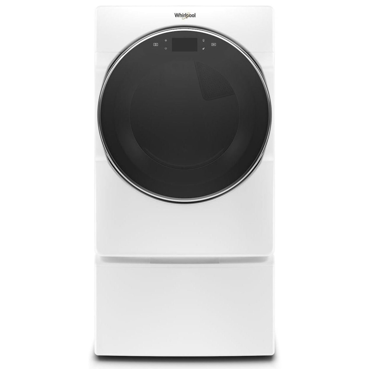 Whirlpool Electric Front Load Dryers 7.4 Cu. Ft. Smart Front Load Electric Dryer