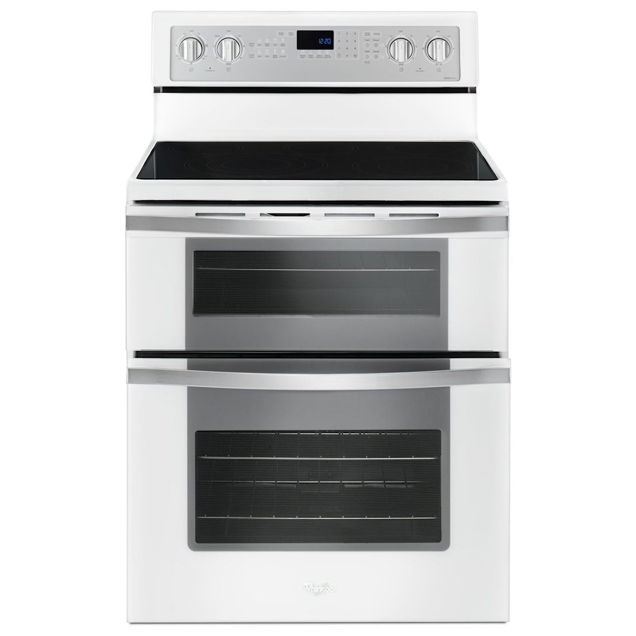 Whirlpool Electric Ranges 6.7 Cu. Ft. Electric Double Oven Range with 