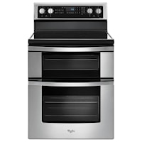 6.7 Cu. Ft. Electric Double Oven Range with True Convection