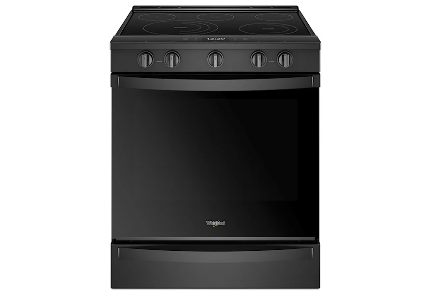 Electric Ranges 6.4 Cu. Ft. Smart Slide-in Electric Range by Whirlpool at Furniture and ApplianceMart
