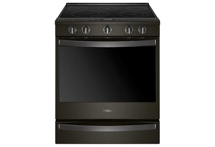 Electric Ranges 6.4 Cu. Ft. Smart Slide-in Electric Range by Whirlpool at Furniture and ApplianceMart