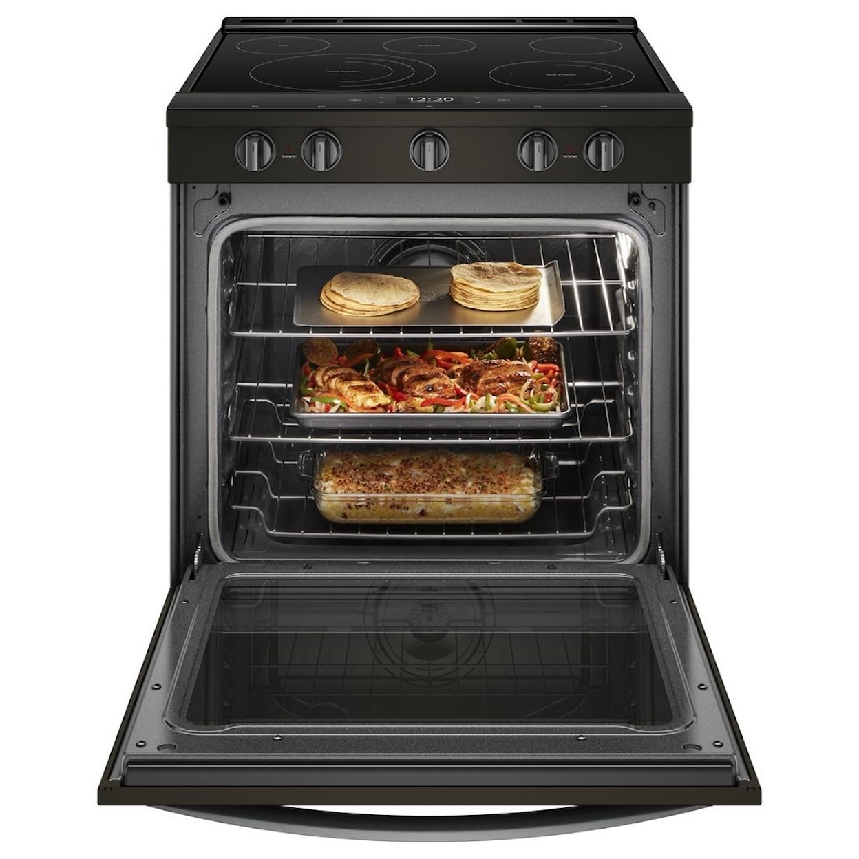 Whirlpool Electric Ranges 6.4 Cu. Ft. Smart Slide-in Electric Range