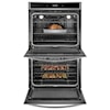 Whirlpool Electric Wall Ovens - Whirlpool 10.0 cu. ft. Smart Double Wall Oven