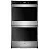 Whirlpool Electric Wall Ovens - Whirlpool 8.6 cu. ft. Smart Double Wall Oven