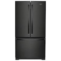 36-inch Wide French Door Refrigerator with Water Dispenser - 25 cu. ft.