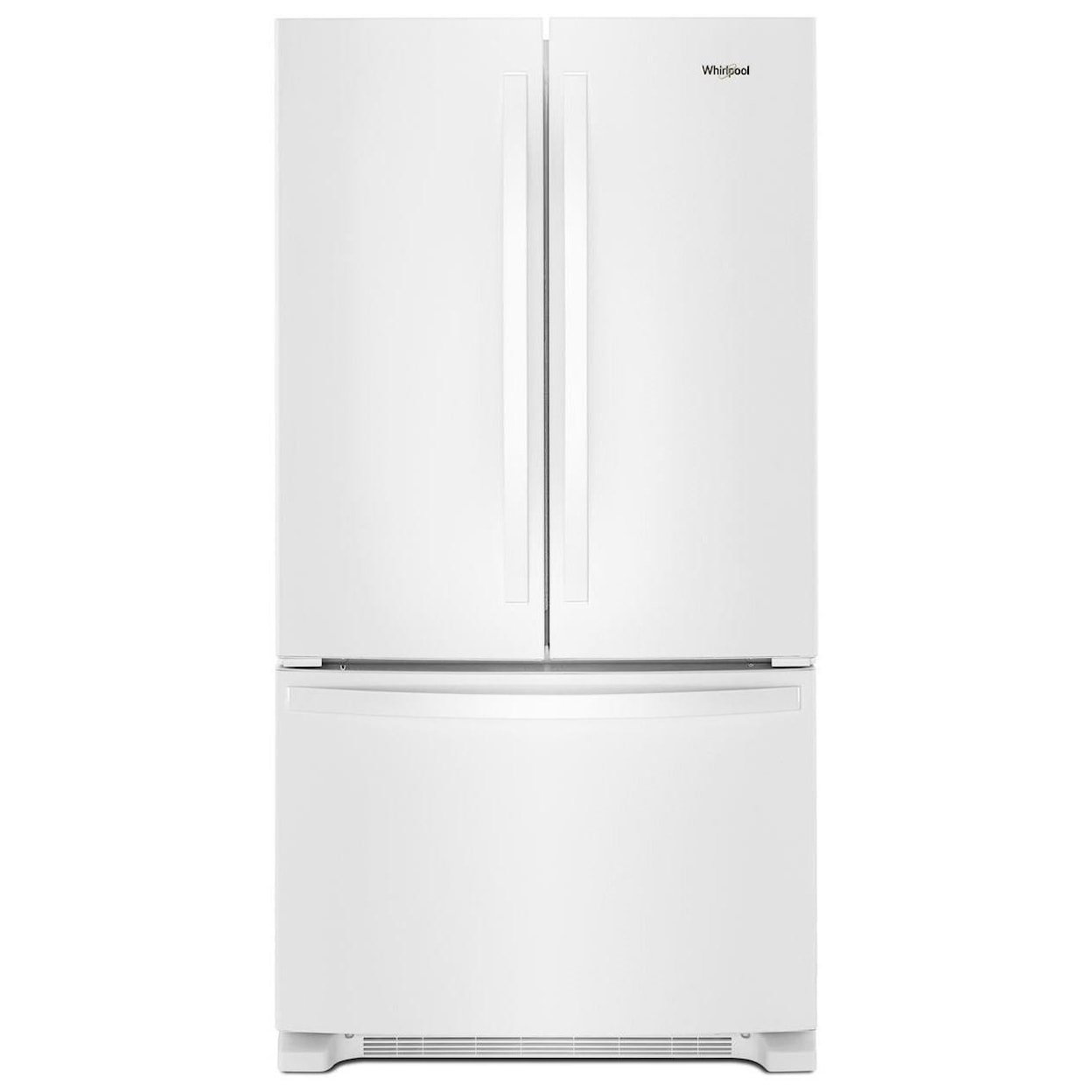 Whirlpool French Door Refrigerators 20 Cu. Ft. Counter Depth French Door Fridge