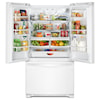 Whirlpool French Door Refrigerators 20 Cu. Ft. Counter Depth French Door Fridge