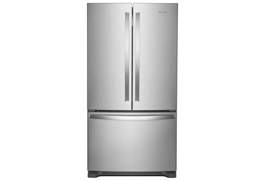 French Door Refrigerators 20 Cu. Ft. Counter Depth French Door Fridge by Whirlpool at Sheely's Furniture & Appliance