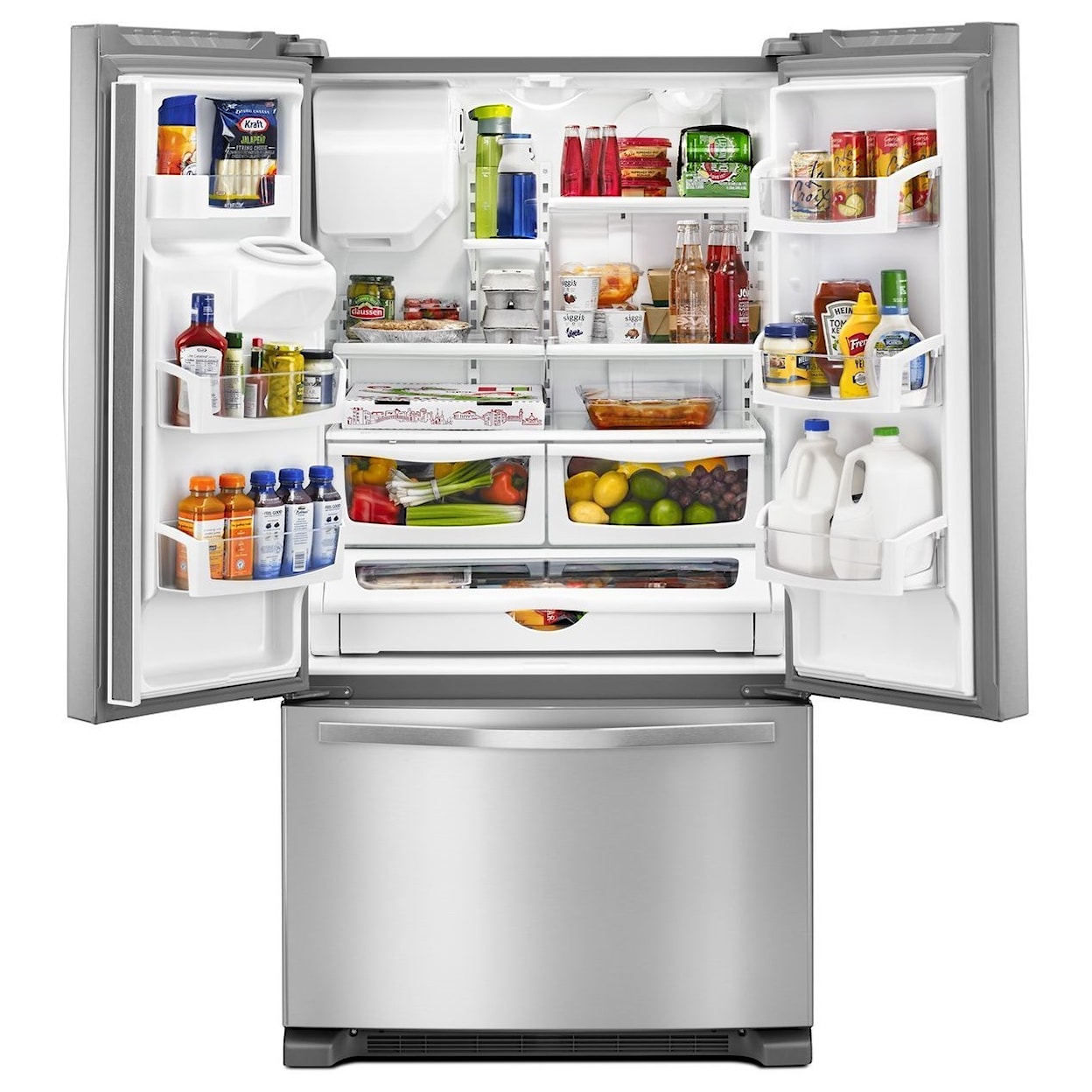 Whirlpool French Door Refrigerators 36-inch Wide French Door Refrigerator