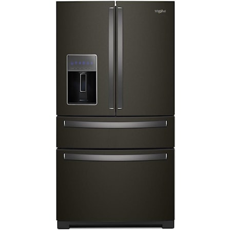 36-inch Wide 4-Door Refrigerator with Exterior Drawer - 26 cu. ft.
