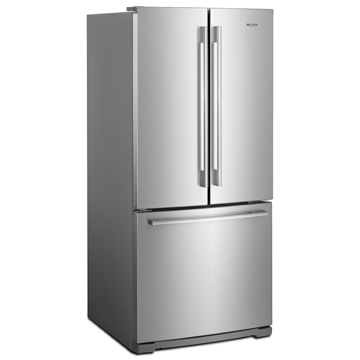 Whirlpool French Door Refrigerators 20 Cu. Ft. Handle French Door Refrigerator