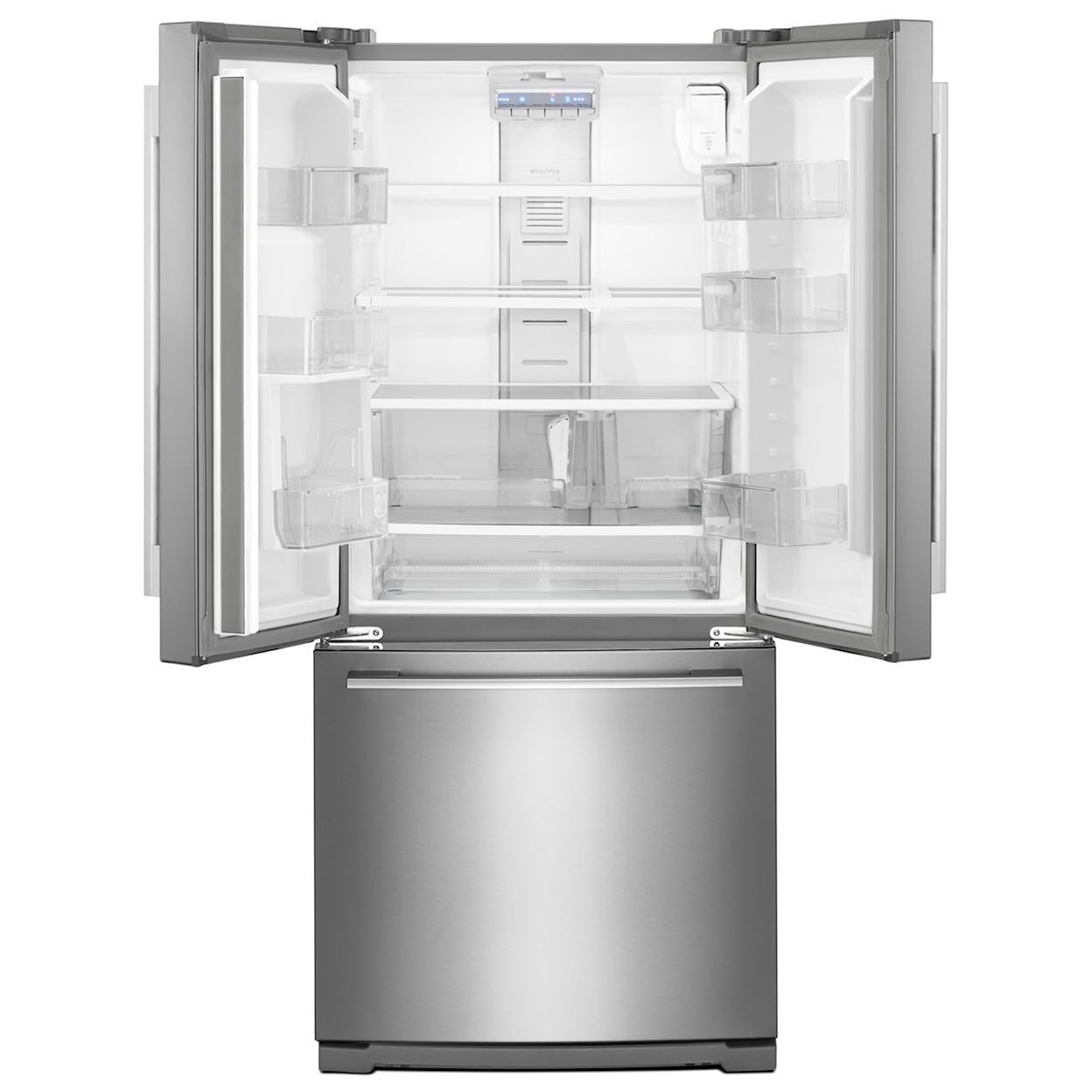 Whirlpool French Door Refrigerators 20 Cu. Ft. Handle French Door Refrigerator