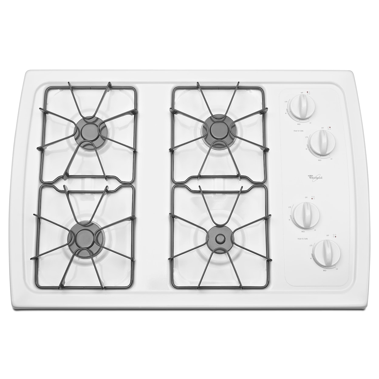 Whirlpool Gas Cooktops  30" Built-In Gas Cooktop