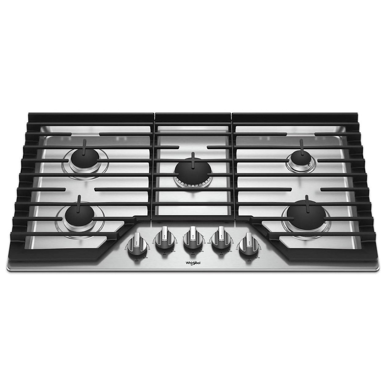 Whirlpool Gas Cooktops 36" Gas Cooktop with Griddle