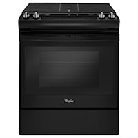 5.0 cu. ft. Front Control Gas Range with cast-iron grates