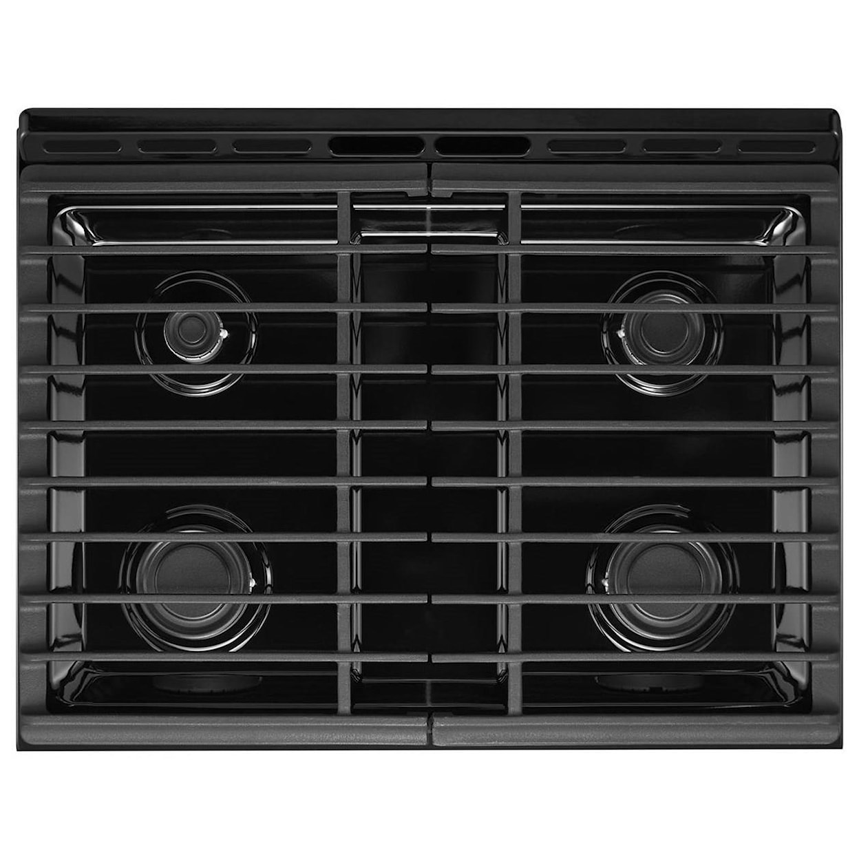 Whirlpool Gas Ranges 5.0 cu. ft. Front Control Slide-In Gas Range