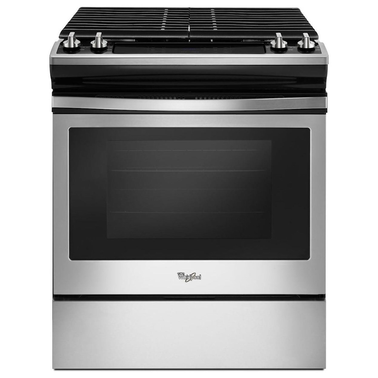 Whirlpool Gas Ranges 5.0 cu. ft. Front Control Slide-In Gas Range