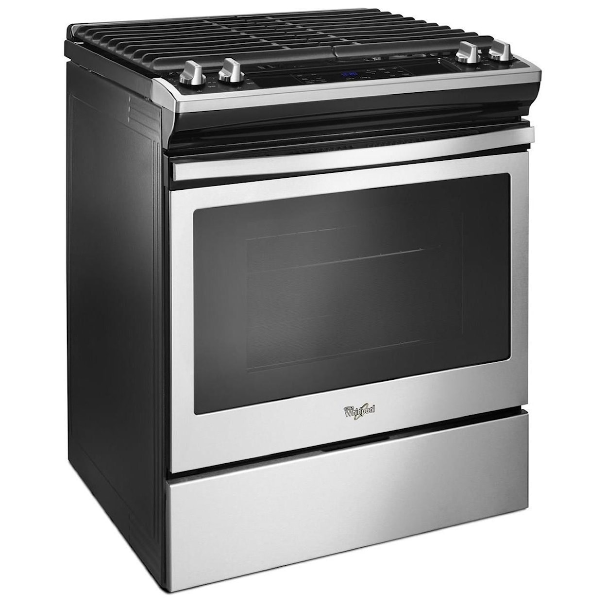 Whirlpool Gas Ranges 5.0 cu. ft. Front Control Slide-In Gas Range