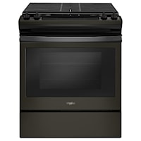 5.0 cu. ft. Front Control Gas Range with cast-iron grates