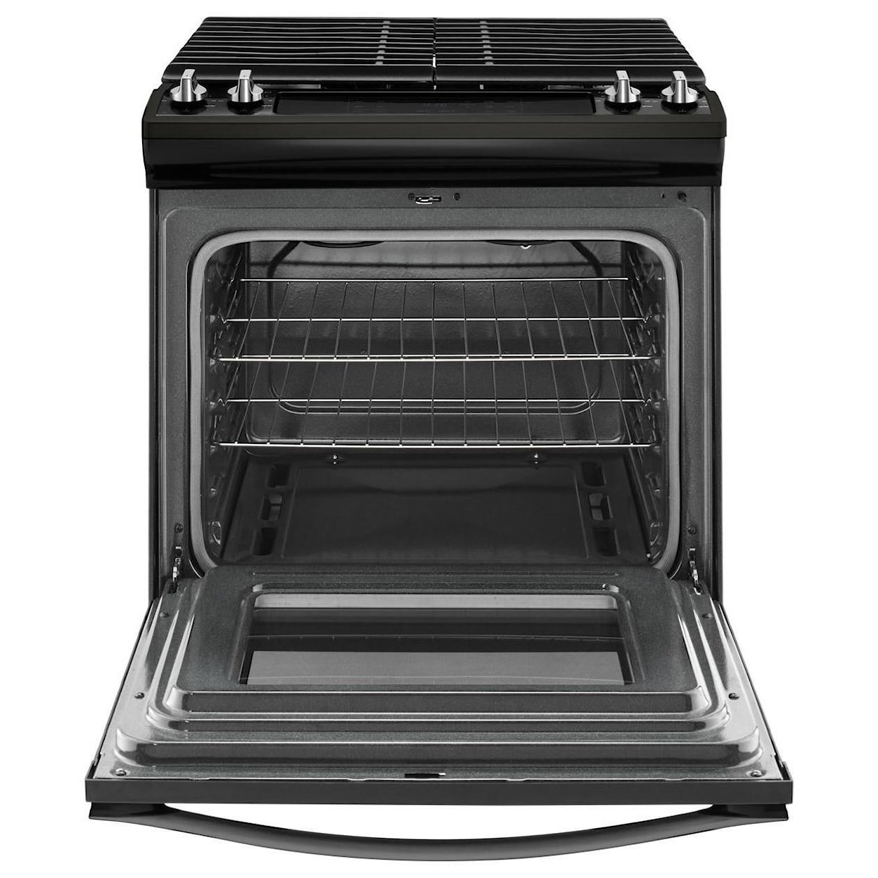 Whirlpool Gas Ranges 5.0 cu. ft. Front Control Slide-In Gas Range