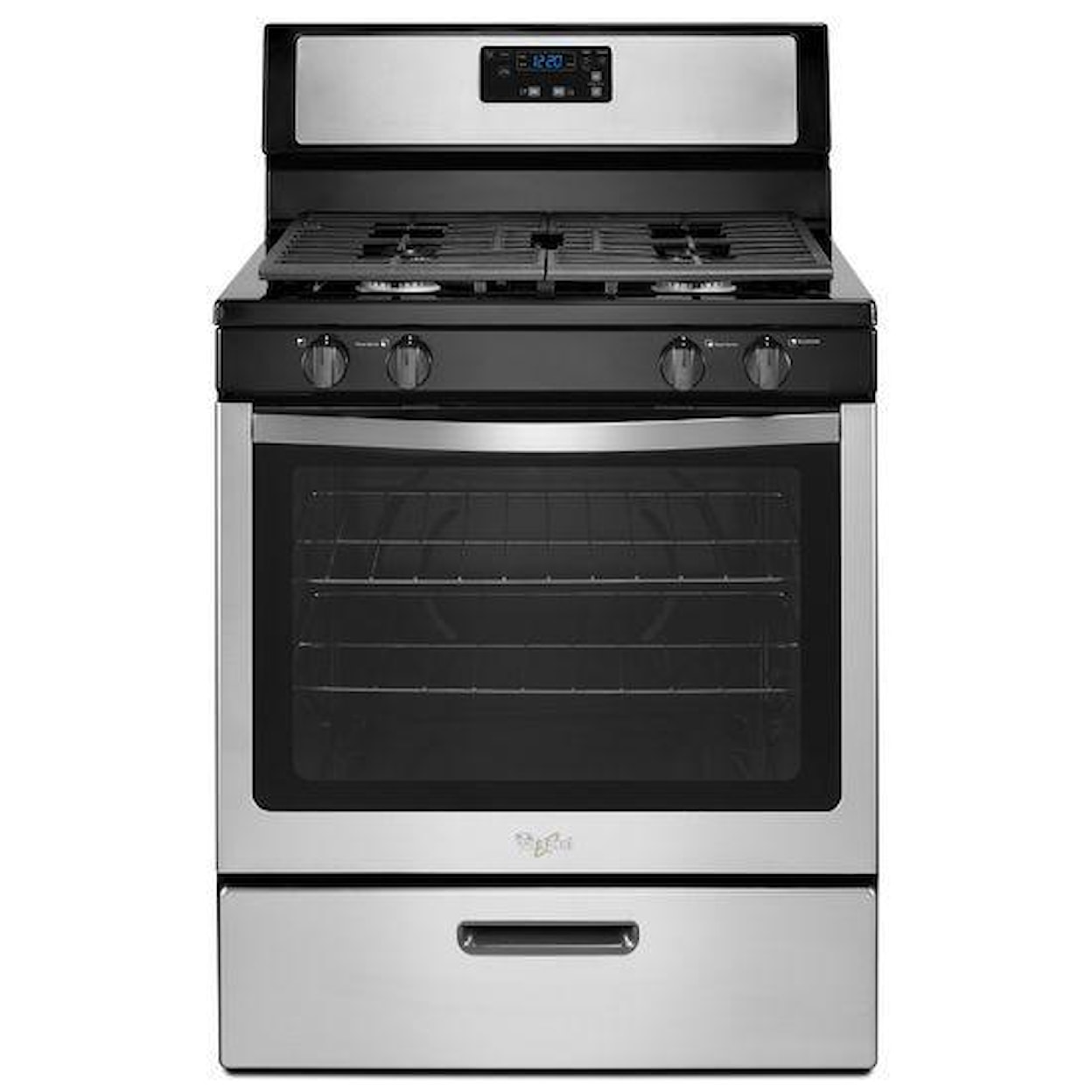 Whirlpool Gas Ranges 5.1 cu. ft. Freestanding Gas Range with Unde