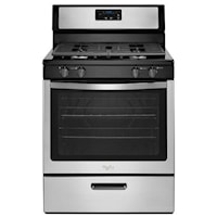 5.1 cu. ft. Freestanding Gas Range with Under-Oven Broiler