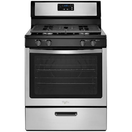 5.1 cu. ft. Freestanding Gas Range with Unde