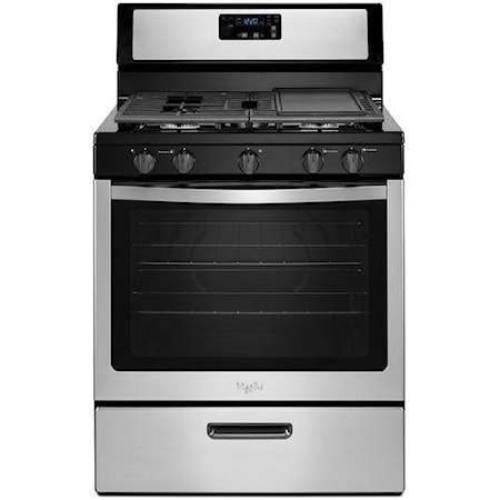 5.1 cu. ft. Freestanding Gas Range with Five Burners