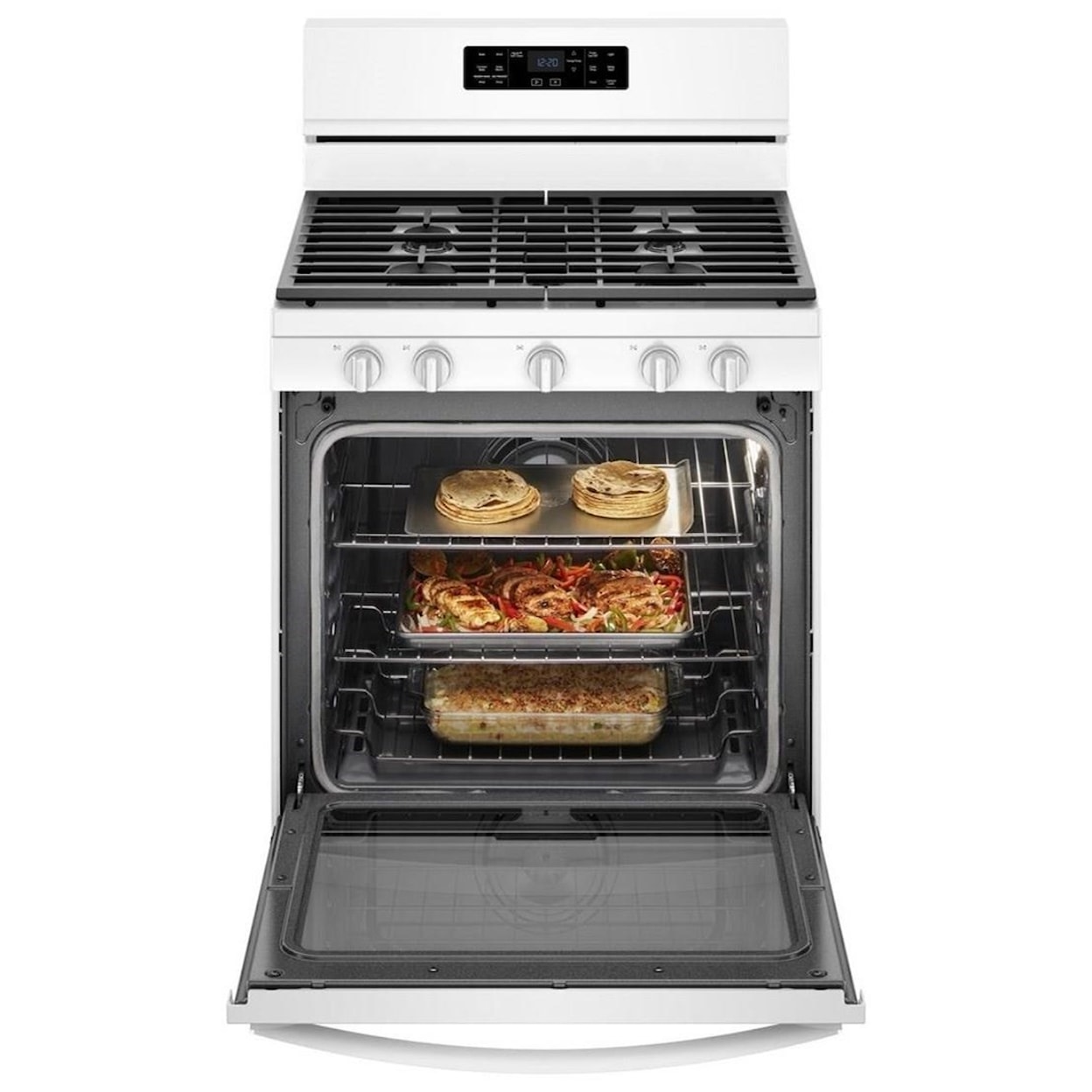 Whirlpool Gas Ranges 5.8 Cu. Ft. Freestanding Gas Range