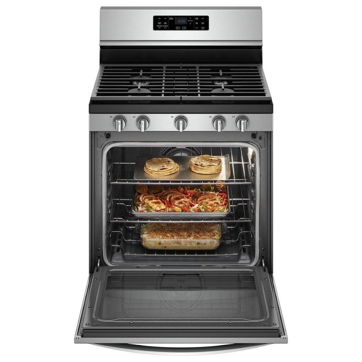 Whirlpool Gas Ranges 5.8 Cu. Ft. Freestanding Gas Range