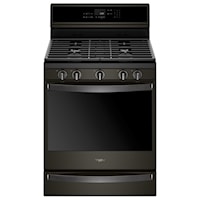 5.8 Cu. Ft. Smart Freestanding Gas Range with EZ-2-Lift™ Grates