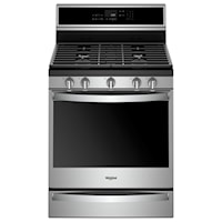 5.8 Cu. Ft. Smart Freestanding Gas Range with EZ-2-Lift™ Grates