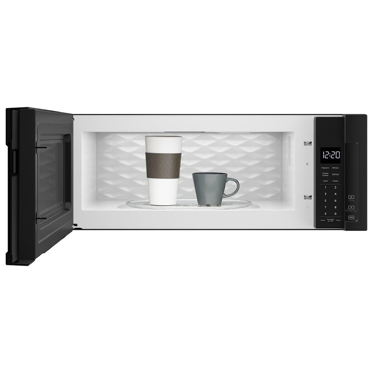 Whirlpool Microwaves- Whirlpool 1.1 cu. ft. Low Profile Microwave Hood Combi