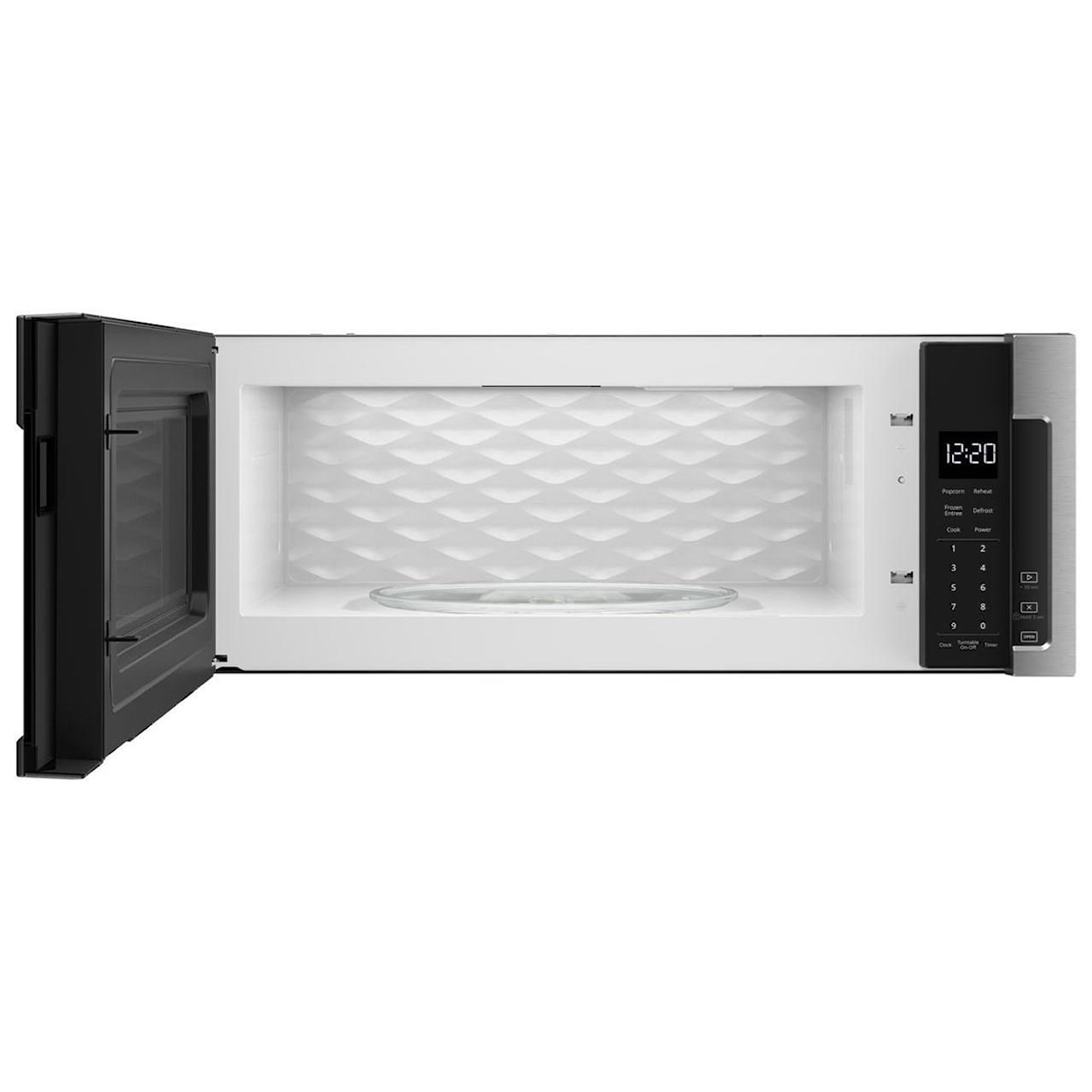 Whirlpool Microwaves - Whirlpool 1.1 cu. ft. Low Profile Microwave