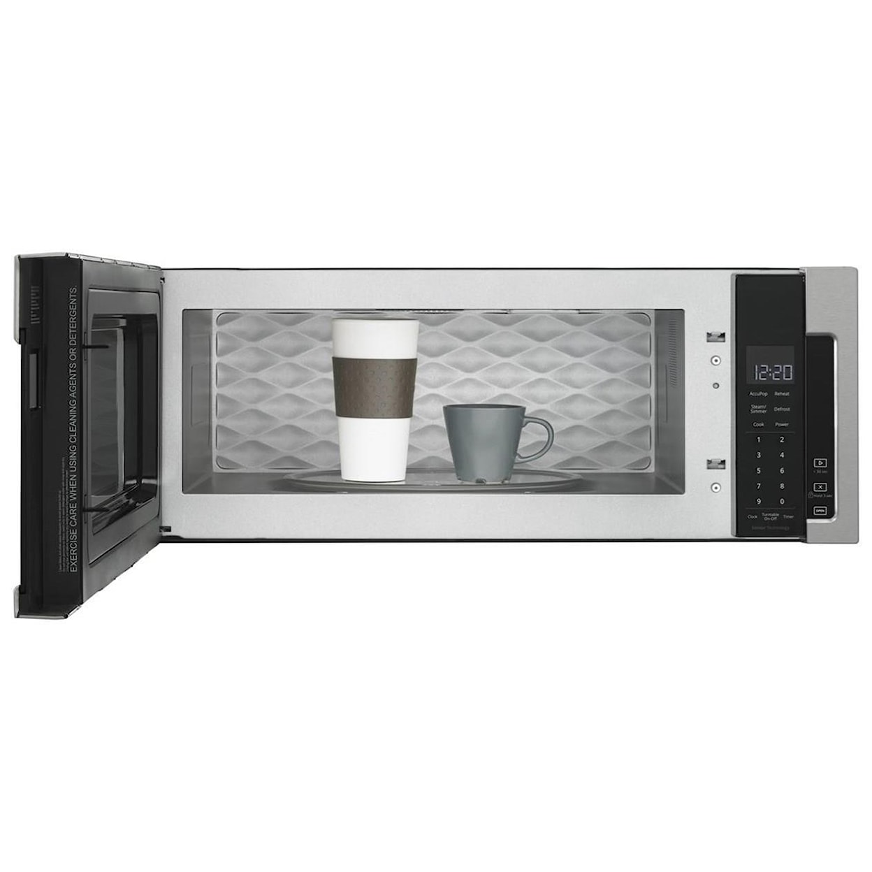 Whirlpool Microwaves- Whirlpool 1.1 cu. ft. Low Profile Microwave/Hood