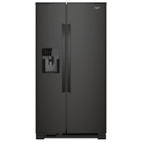 33-inch Wide Side-by-Side Refrigerator - 21 cu. ft.