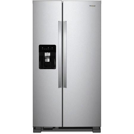 33-inch Wide Side-by-Side Refrigerator - 21 cu. ft.