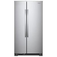 33-inch Wide Side-by-Side Refrigerator - 22 cu. ft.