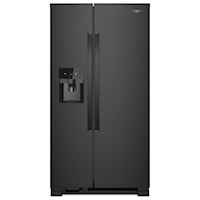 33-inch Wide Side-by-Side Refrigerator - 21 cu. ft.