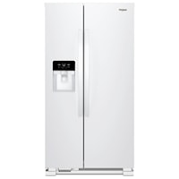 33-inch Wide Side-by-Side Refrigerator - 21 cu. ft.